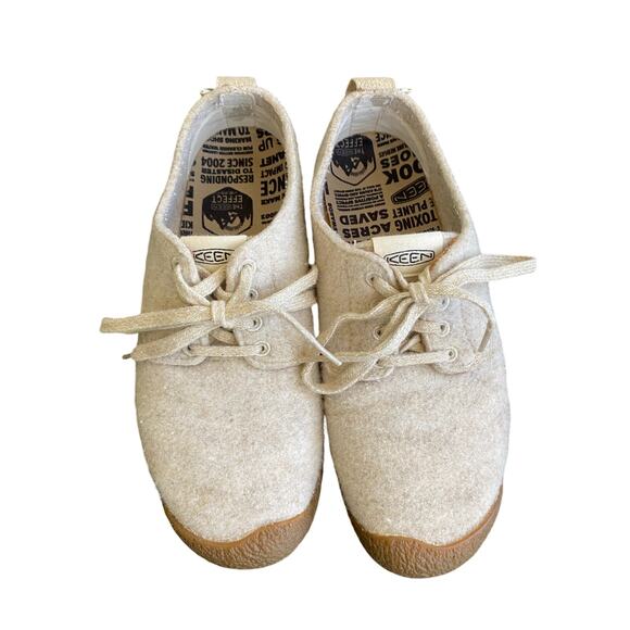 Womens Keen lace up wool blend shoes - Picture 3 of 7